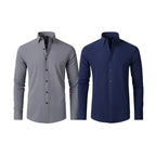 COMPRE 1 LEVE 2 | Camisa Social Ultra Elastech Anti amassados