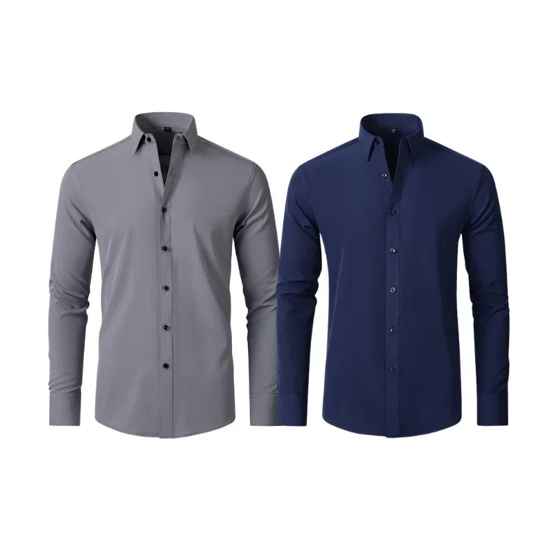 COMPRE 1 LEVE 2 | Camisa Social Ultra Elastech Anti amassados