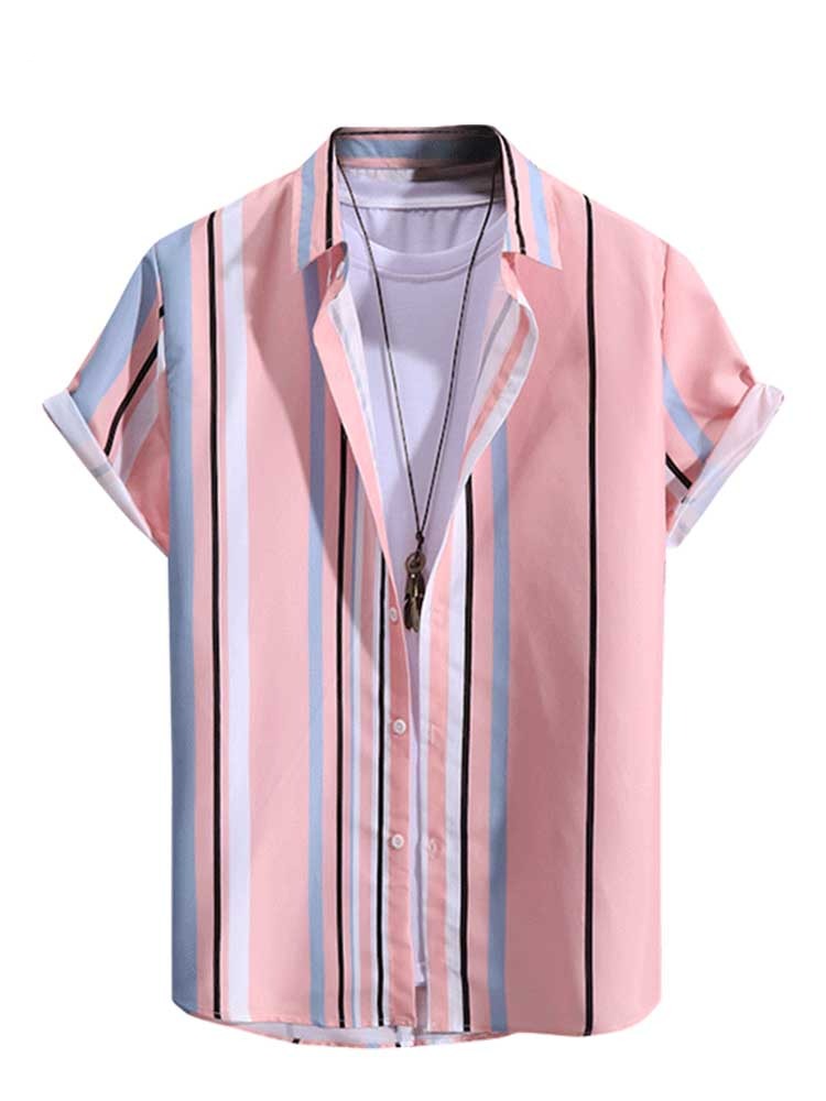 Camisa Masculina Listrada