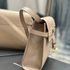 Bolsa YSL Manhattan Bege pequena