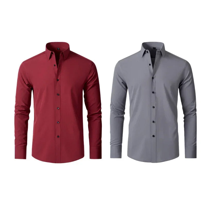 COMPRE 1 LEVE 2 | Camisa Social Ultra Elastech Anti amassados
