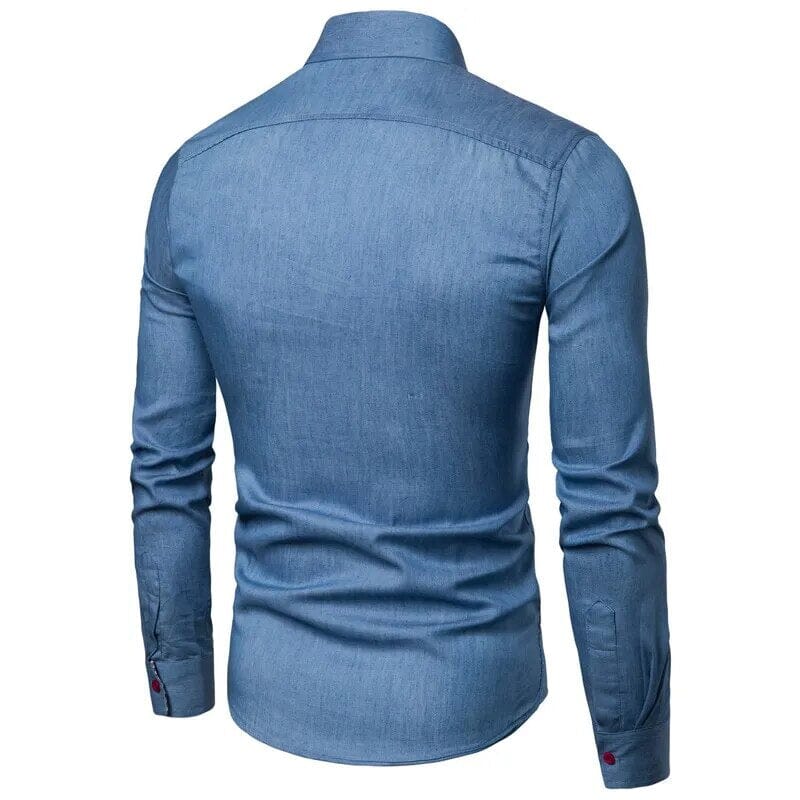 Camisa Social Jeans Slim -falcane